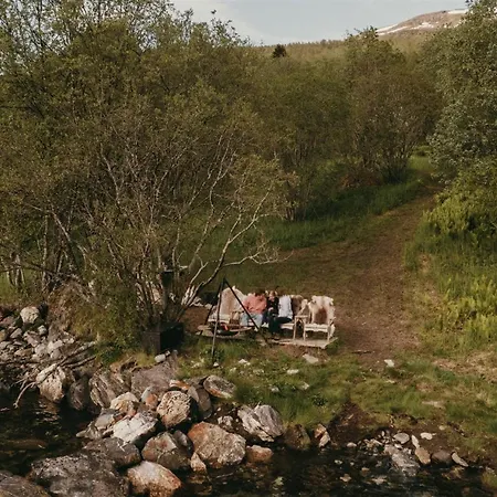 Eira Fjord With Firepit, Snowmobile And Free Snowshoes