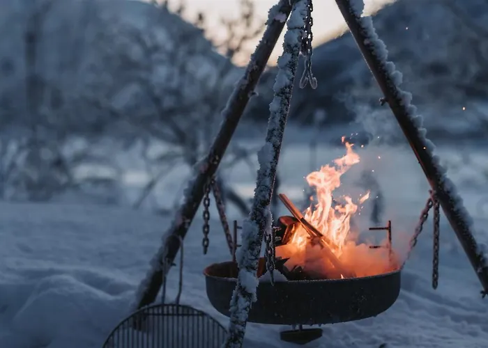 Eira Fjord With Firepit, Snowmobile And Free Snowshoes * Tromsø