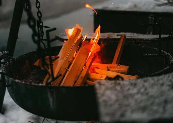 Eira Fjord With Firepit, Snowmobile And Free Snowshoes Apartment *